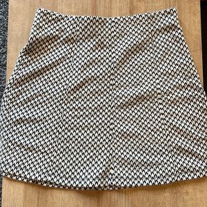 The Loft Herringbone Pattern Skirt